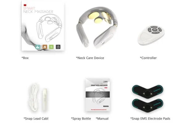 Balmpoint Neck Massager that massage sore neck muscle, relieve neck pain, for comfort and relaxation, gift for your loved one too!!