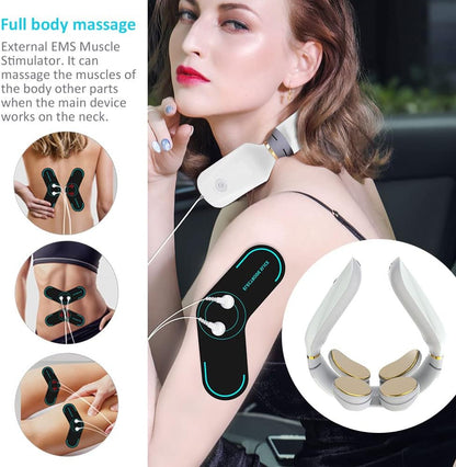 Balmpoint Neck Massager that massage sore neck muscle, relieve neck pain, for comfort and relaxation, gift for your loved one too!!